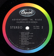 Carica l'immagine nel visualizzatore di Gallery, Stan Kenton : Adventures In Blues (LP, Album, Scr)