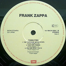 Carica l'immagine nel visualizzatore di Gallery, Frank Zappa : Thing-Fish (3xLP, Album + Box)