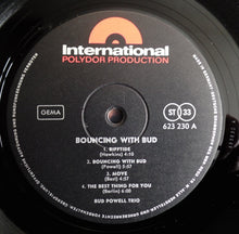 Carica l'immagine nel visualizzatore di Gallery, The Bud Powell Trio : Bouncing With Bud (LP, Album, RE)