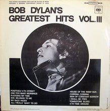 Carica l'immagine nel visualizzatore di Gallery, Bob Dylan : Bob Dylan's Greatest Hits Vol.III (LP, Comp)