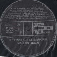 Carica l'immagine nel visualizzatore di Gallery, Massimo Bozzi : Il Tempo Non Si Ferma Più (LP, Album)