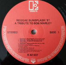 Carica l'immagine nel visualizzatore di Gallery, Various : Reggae Sunsplash '81 (A Tribute To Bob Marley) (2xLP, Album)