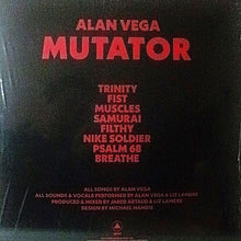 Carica l'immagine nel visualizzatore di Gallery, Alan Vega : Mutator (LP, Album)