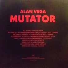 Carica l'immagine nel visualizzatore di Gallery, Alan Vega : Mutator (LP, Album)