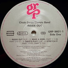 Carica l'immagine nel visualizzatore di Gallery, Chick Corea Elektric Band* : Inside Out (LP, Album)