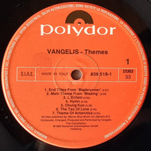 Carica l'immagine nel visualizzatore di Gallery, Vangelis : Themes (LP, Comp, Gat)