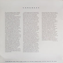 Carica l'immagine nel visualizzatore di Gallery, Vangelis : Themes (LP, Comp, Gat)