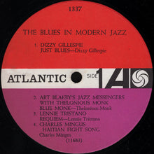 Carica l'immagine nel visualizzatore di Gallery, Various : The Blues In Modern Jazz (LP, Comp, Mono, MGM)