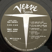 Carica l'immagine nel visualizzatore di Gallery, Terry Gibbs Quintet : Music From Cole Porter's Can-Can (LP, Mono)