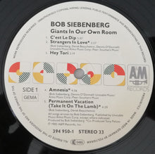 Carica l'immagine nel visualizzatore di Gallery, Bob Siebenberg : Giants In Our Own Room (LP, Album)