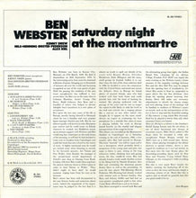 Carica l'immagine nel visualizzatore di Gallery, Ben Webster : Saturday Night At The Montmartre (LP, Album)