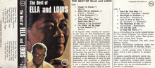 Carica l'immagine nel visualizzatore di Gallery, Ella Fitzgerald & Louis Armstrong : The Best Of Ella And Louis (Cass, Comp)