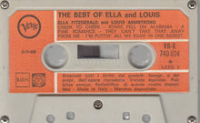 Carica l'immagine nel visualizzatore di Gallery, Ella Fitzgerald & Louis Armstrong : The Best Of Ella And Louis (Cass, Comp)