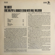 Carica l'immagine nel visualizzatore di Gallery, Eric Dolphy And Booker Ervin With The Mal Waldron Sextet : The Quest (LP, Album, RE)