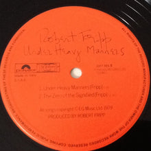 Carica l'immagine nel visualizzatore di Gallery, Robert Fripp : God Save The Queen / Under Heavy Manners (LP, Album)