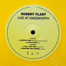 Carica l'immagine nel visualizzatore di Gallery, Robert Plant : Live At Knebworth (12", EP, RSD, Yel)