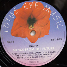 Carica l'immagine nel visualizzatore di Gallery, Ananta : Songs From The Future (LP, Album, RE)