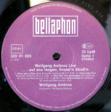 Carica l'immagine nel visualizzatore di Gallery, Wolfgang Ambros : Live (...Auf Ana Langen, Finster'n Stroß'n) (2xLP, Album, RE)