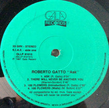 Carica l'immagine nel visualizzatore di Gallery, Roberto Gatto : Ask (LP, Album)