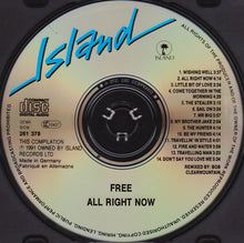 Carica l'immagine nel visualizzatore di Gallery, Free : The Best Of Free (All Right Now) (CD, Comp)