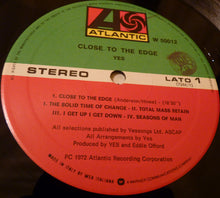 Carica l'immagine nel visualizzatore di Gallery, Yes : Close To The Edge (LP, Album, RE, Gat)