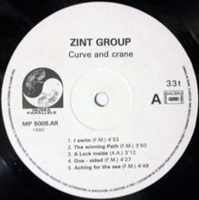 Carica l'immagine nel visualizzatore di Gallery, The Zint Group : Curve And Crane (LP, Album)