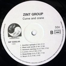 Carica l'immagine nel visualizzatore di Gallery, The Zint Group : Curve And Crane (LP, Album)
