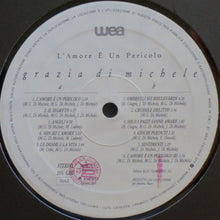 Carica l'immagine nel visualizzatore di Gallery, Grazia Di Michele : L'Amore È Un Pericolo (LP, Album)