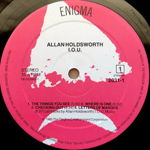 Carica l'immagine nel visualizzatore di Gallery, Allan Holdsworth : I.O.U. (LP, Album, RE)