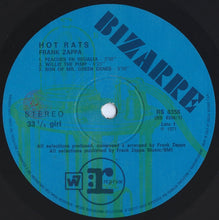 Carica l'immagine nel visualizzatore di Gallery, Frank Zappa : Hot Rats (LP, Album, Gat)