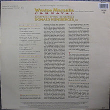 Carica l'immagine nel visualizzatore di Gallery, Wynton Marsalis, Eastman Wind Ensemble, Donald Hunsberger : Carnaval (LP, Album)