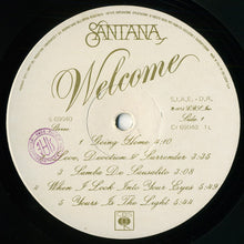 Carica l'immagine nel visualizzatore di Gallery, Santana : Welcome (LP, Album, Gat)