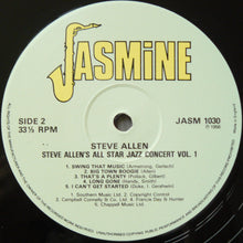 Carica l'immagine nel visualizzatore di Gallery, Steve Allen (3) : Steve Allen's All Star Jazz Concert Vol. 1 (LP, Album, Mono, RE)