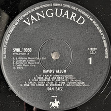 Carica l'immagine nel visualizzatore di Gallery, Joan Baez : David's Album (LP, Album)