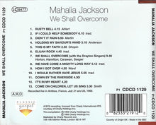 Carica l'immagine nel visualizzatore di Gallery, Mahalia Jackson : We Shall Overcome (CD, Album, RE)
