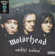Carica l'immagine nel visualizzatore di Gallery, Motörhead : Overnight Sensation (LP, Album, Ltd, RE, Gre)