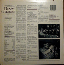 Carica l'immagine nel visualizzatore di Gallery, Dizzy Gillespie With The Orchestra (4) : One Night In Washington (LP, Album)