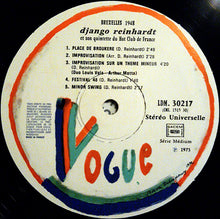 Carica l'immagine nel visualizzatore di Gallery, Django Reinhardt Et Quintette Du Hot Club De France : Bruxelles 48 (LP, Album, RE)