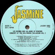 Carica l'immagine nel visualizzatore di Gallery, Les Brown And His Band Of Renown : Concert At The Palladium Vol 2 (LP, Album, Mono, RE)