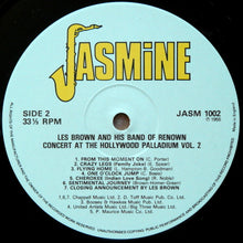 Carica l'immagine nel visualizzatore di Gallery, Les Brown And His Band Of Renown : Concert At The Palladium Vol 2 (LP, Album, Mono, RE)