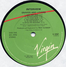 Carica l'immagine nel visualizzatore di Gallery, Interview : Snakes And Lovers (LP, Album)