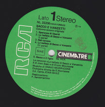 Carica l'immagine nel visualizzatore di Gallery, Ennio Morricone : Sacco E Vanzetti (Colonna Sonora Originale Del Film) (LP, Album, RE)