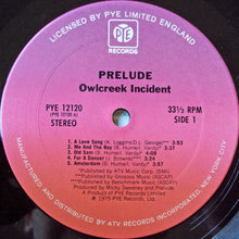 Carica l'immagine nel visualizzatore di Gallery, Prelude (3) : Owlcreek Incident (LP, Album)