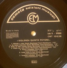 Carica l'immagine nel visualizzatore di Gallery, Ennio Morricone : Violenza Quinto Potere (Colonna Sonora Originale Del Film) (LP, Ltd, Num)