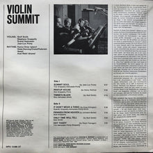 Carica l'immagine nel visualizzatore di Gallery, Stuff Smith / Stéphane Grappelli / Svend Asmussen / Jean-Luc Ponty : Violin-Summit (LP, Album)