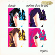 Carica l'immagine nel visualizzatore di Gallery, Elton John : Heartache All Over The World (Megamix) (12")