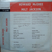 Carica l'immagine nel visualizzatore di Gallery, Howard McGhee Et Milt Jackson : Howard McGhee Et Milt Jackson (LP, Album, Mono, RE)