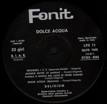 Carica l'immagine nel visualizzatore di Gallery, Delirium (5) : Dolce Acqua (LP, Album, Tri)