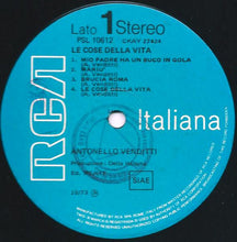 Carica l'immagine nel visualizzatore di Gallery, Antonello Venditti : Le Cose Della Vita (LP, Album)