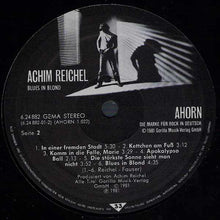 Carica l'immagine nel visualizzatore di Gallery, Achim Reichel : Blues In Blond (LP, Album)